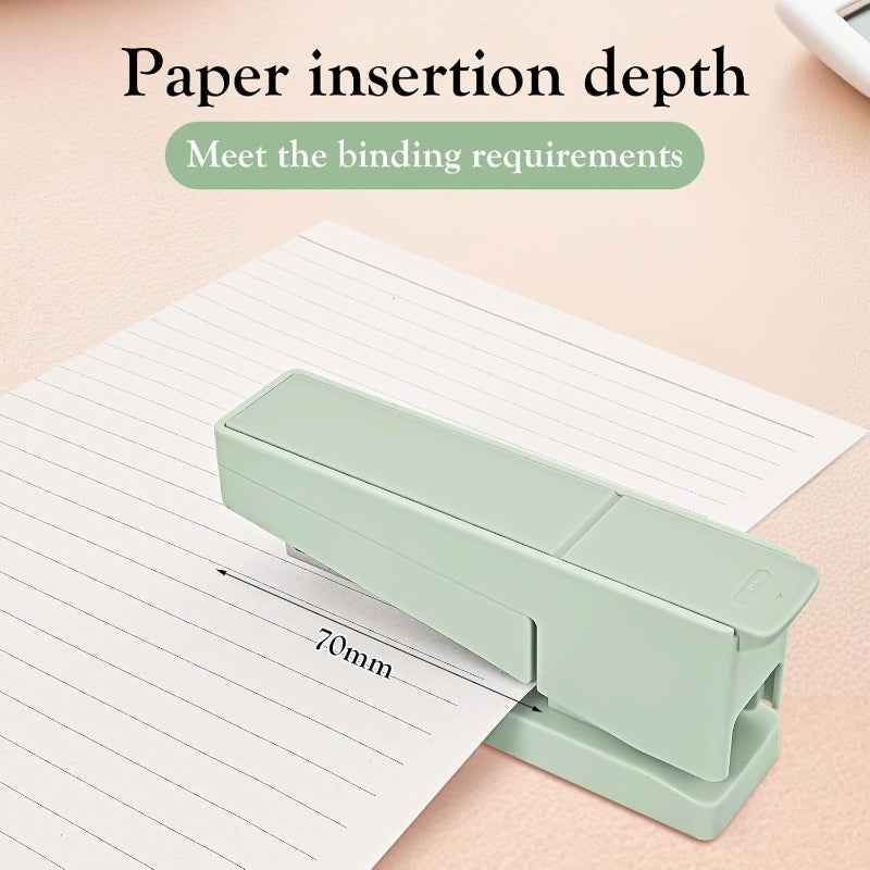 Rotating Office Stapler — Desktop Staple Tool