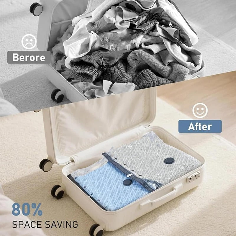 Compact Luggage Space Saver — Compression Pouch