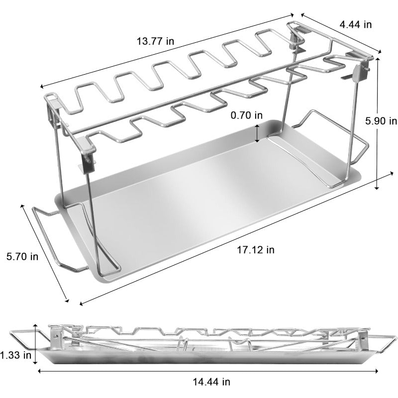 Stainless Steel Drumstick Rack — Holder Stand
