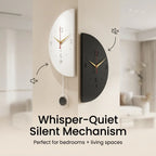 Luxury Dual-Sided Corner Wall Clock — Double Face Clock Indoor Outdoor Retro Wall Clock for Home Decor Silent Non-Tickin - View 3