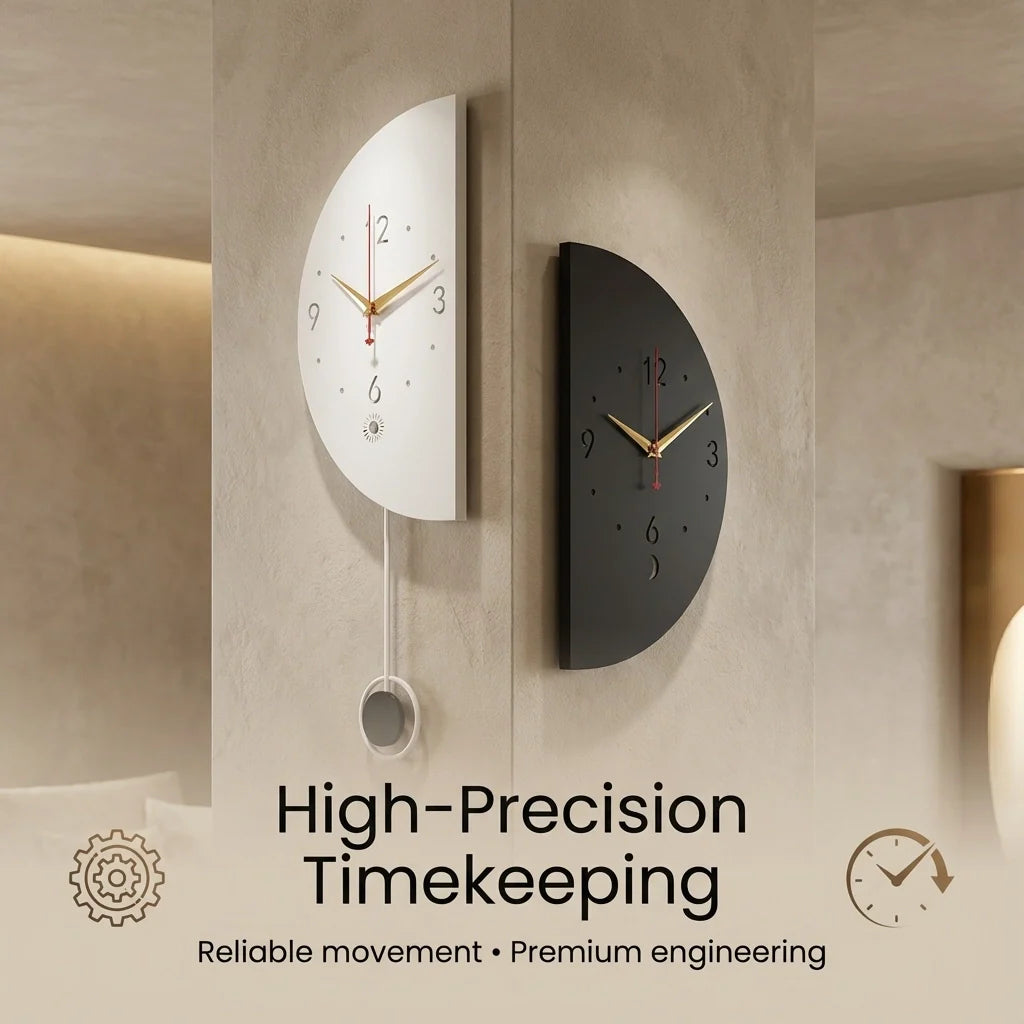 Luxury Dual-Sided Corner Wall Clock — Double Face Clock Indoor Outdoor Retro Wall Clock for Home Decor Silent Non-Tickin - View 5