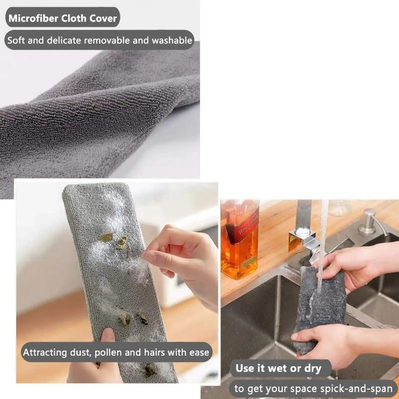 Extendable Flexible Gap Duster — Microfiber Cleaner