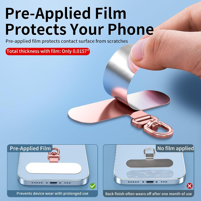 Swivel Phone Tether Tab — Adjustable Hand Strap