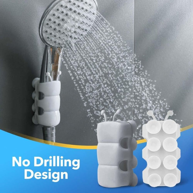 Silicone Suction Shower Holder — Bathroom Organizer