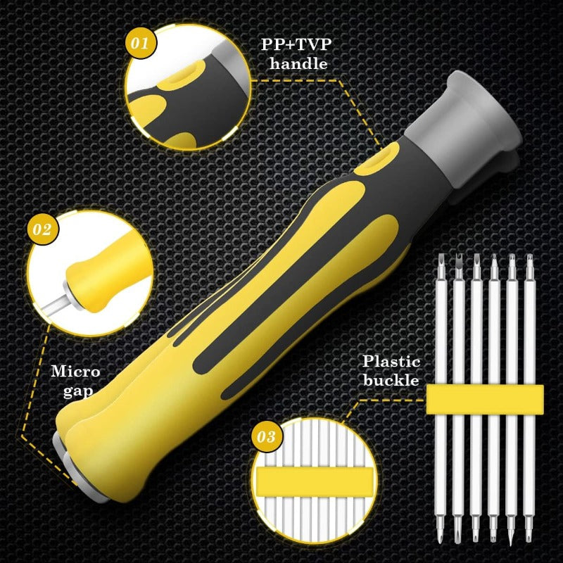 Mini Precision Screwdriver Set — Multi-Bit