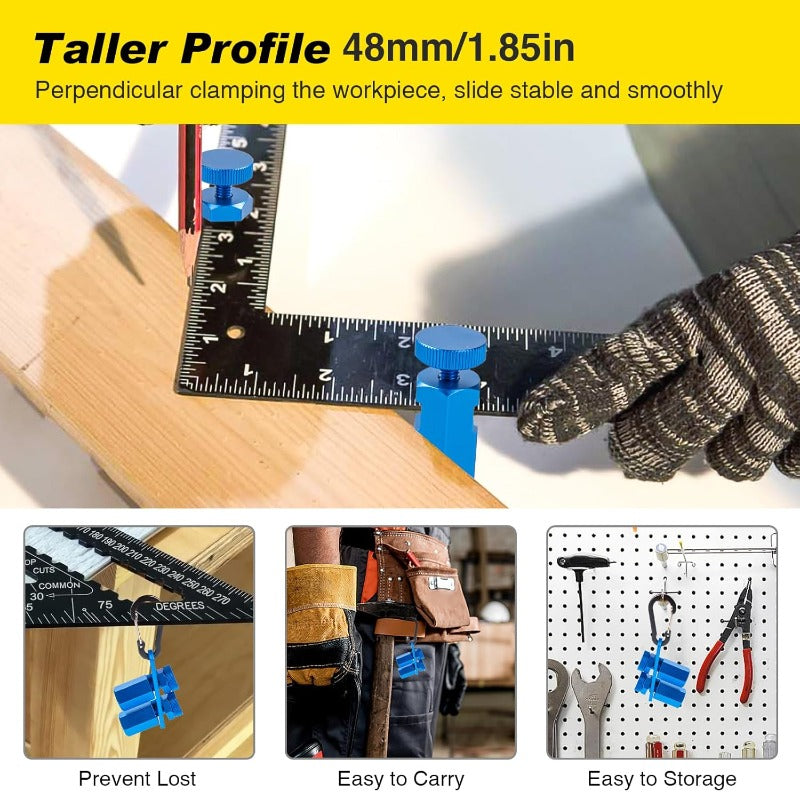 Secure-Grip Layout Gauges — Woodworking Set