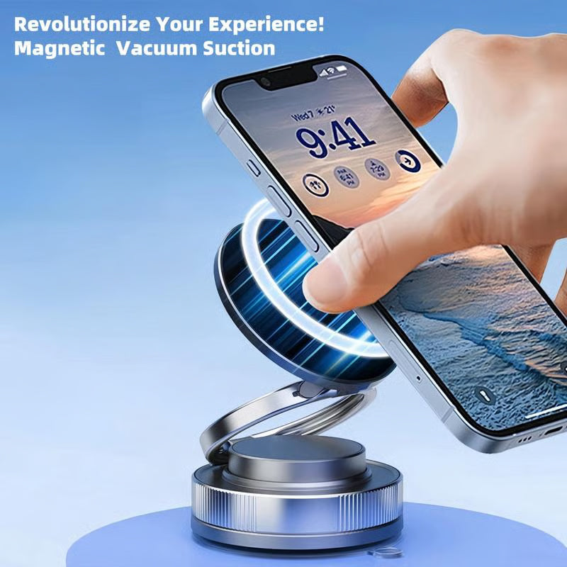 Magnetic Car Phone Holder — 360° Adjustable Air Vent Mount