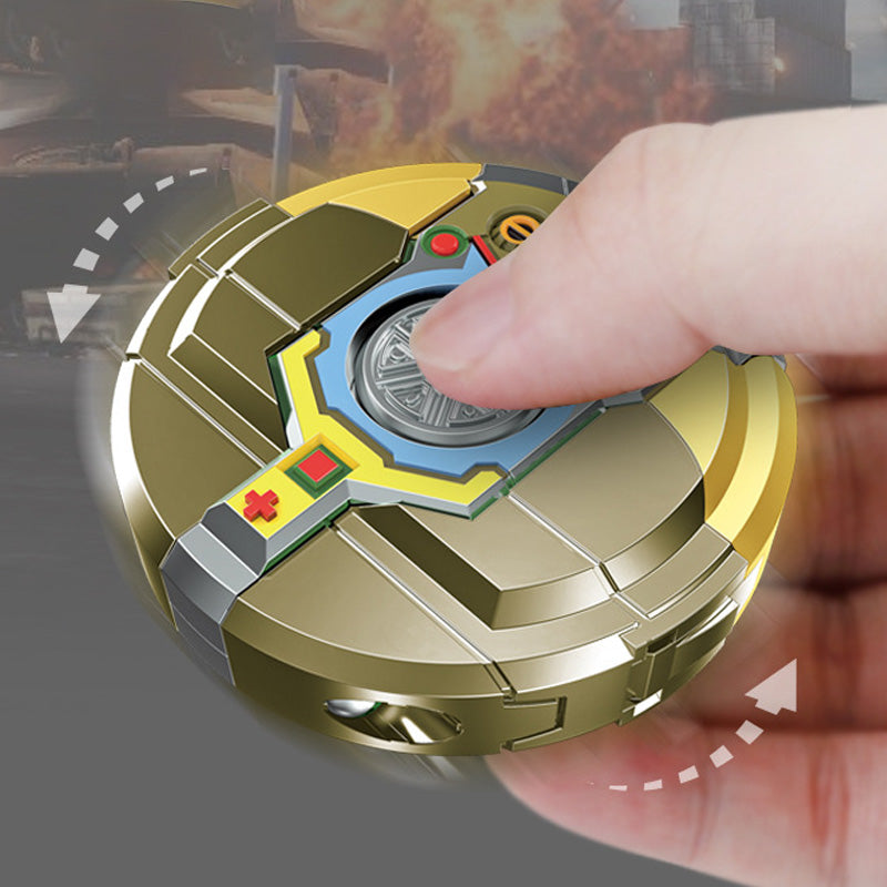 Transformable Fidget Spinner Toy — 2-in-1 Spinner Set
