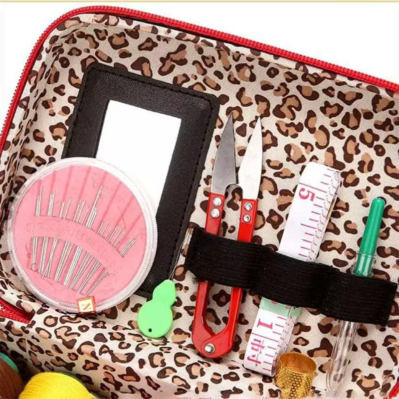 Portable Sewing Toolkit with Storage Box — All-in-One