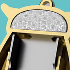Mini Foldable Stainless Steel Owl Nail Clippers