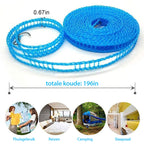 Windproof Non-Slip Clothesline - Outdoor Drying Line