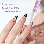12-Color Nail Art Pens Set