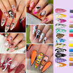 12-Color Nail Art Pens Set