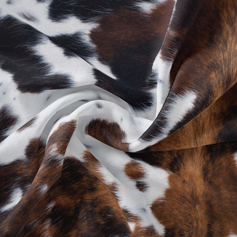 Cow Print Duvet Cover — Soft Microfiber Bedding Set