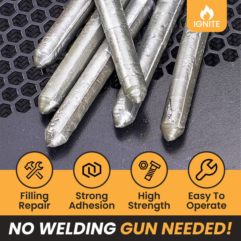 Low-Temperature Universal Welding Rod — Plastic Repair