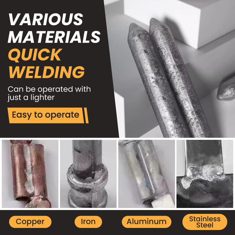 Low-Temperature Universal Welding Rod — Plastic Repair