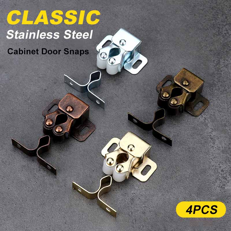 Classic Cabinet Door Stainless Steel Snaps