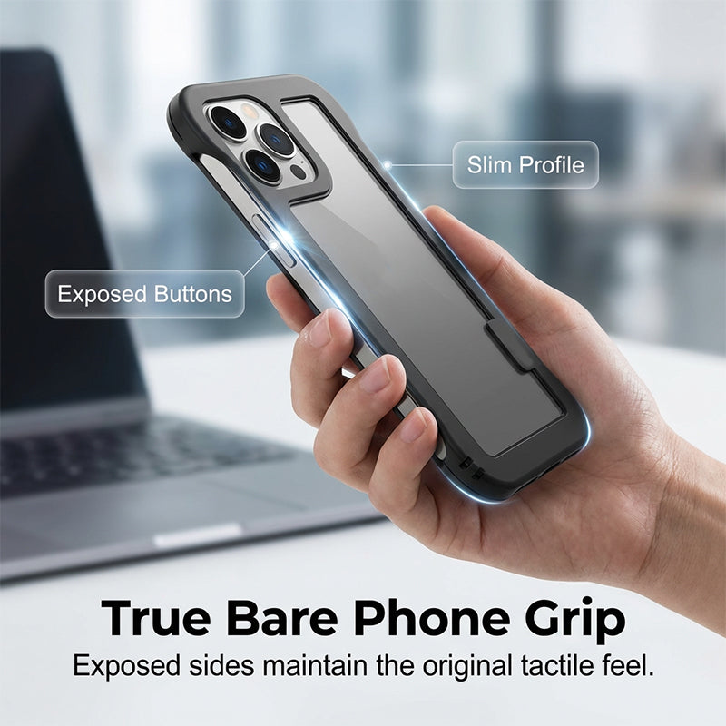 Hollow-Out Heat Dissipation Phone Bumper Case