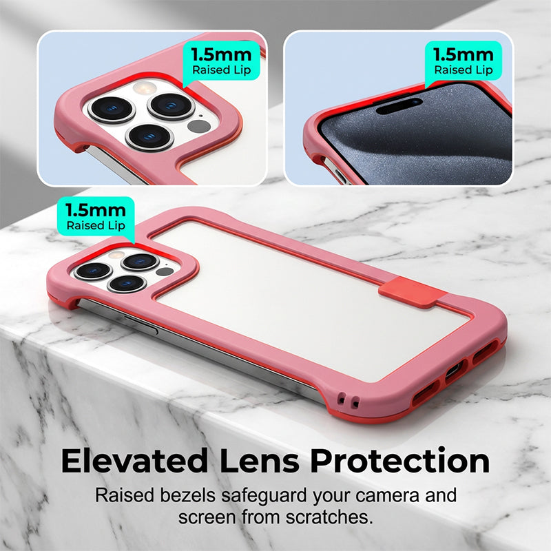Hollow-Out Heat Dissipation Phone Bumper Case