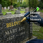 Tombstone Marker Pen — Grave Inscription Restorer