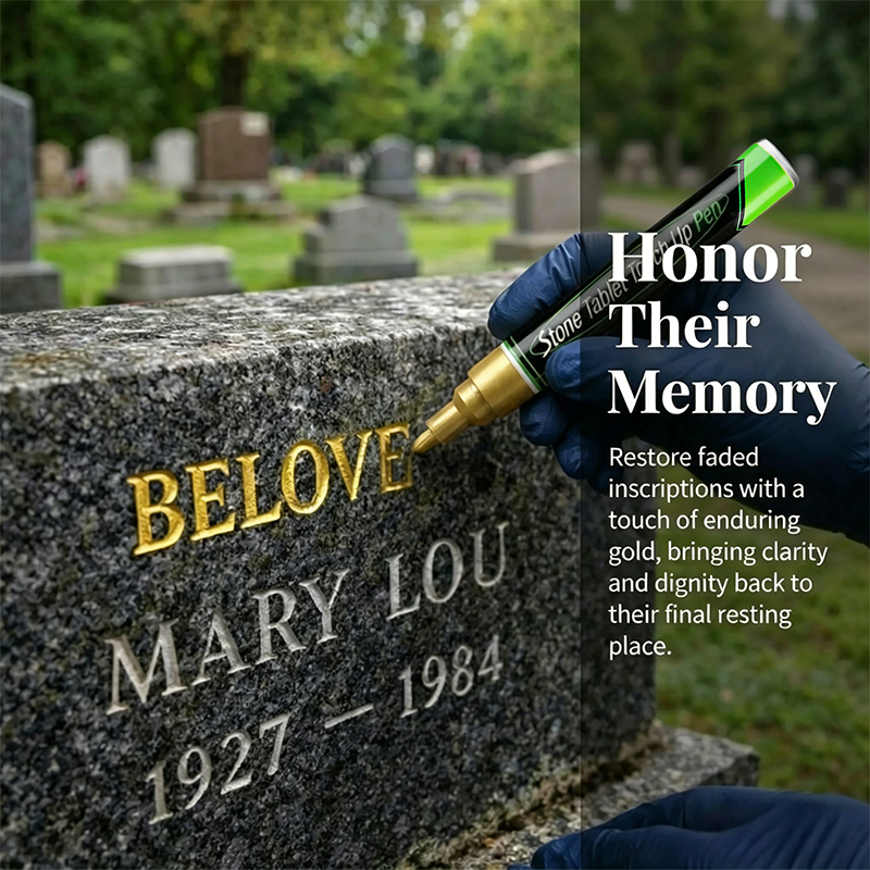Tombstone Marker Pen — Grave Inscription Restorer