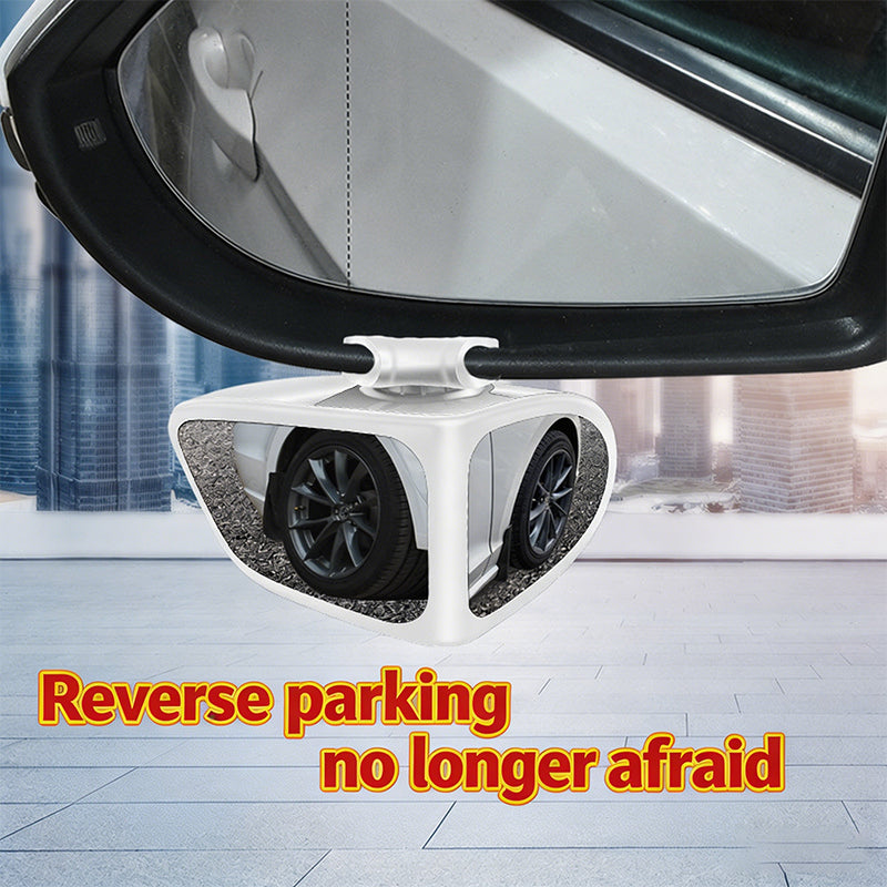 Dual-Lens 360° Adjustable Blind Spot Mirror