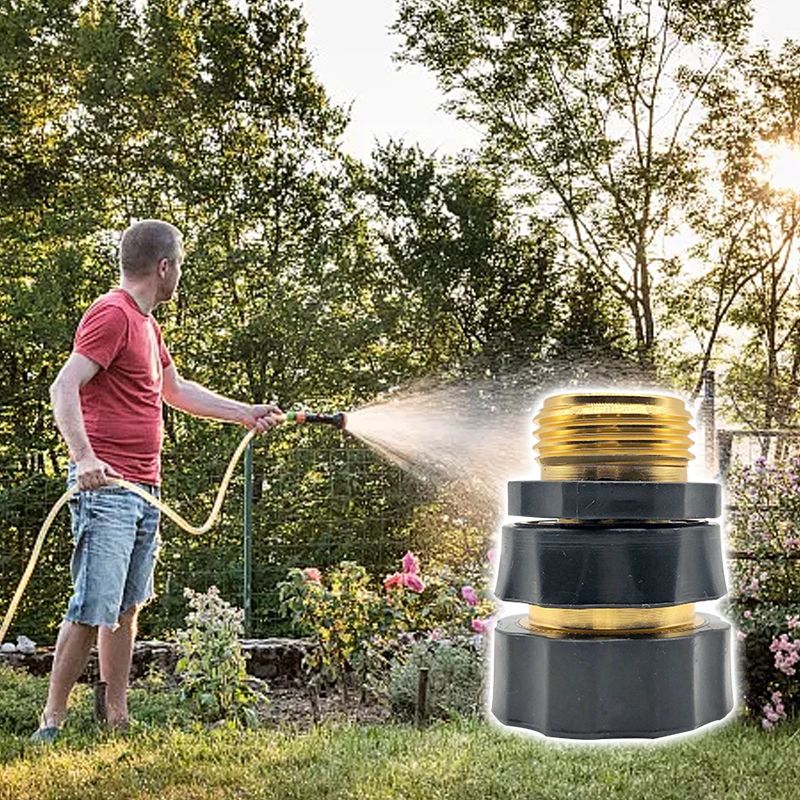 3/4-Inch Garden Hose Quick Connector Set