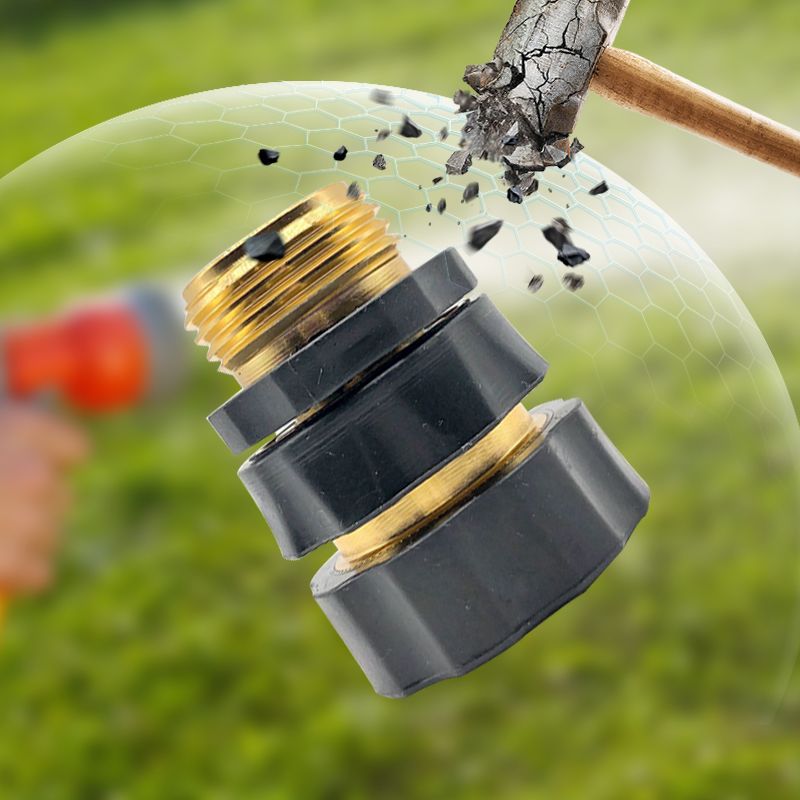 3/4-Inch Garden Hose Quick Connector Set