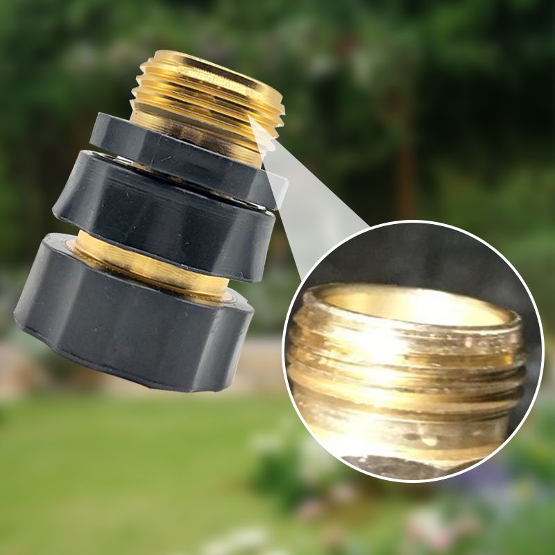 3/4-Inch Garden Hose Quick Connector Set