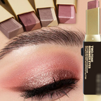 Waterproof Shimmer Two-Tone Eye Stick — Dual-Color Eyeshadow, Long-Lasting Makeup, Crease-Proof, Smudge-Proof - View 3