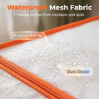 Large Capacity Transparent Mesh Storage Bag